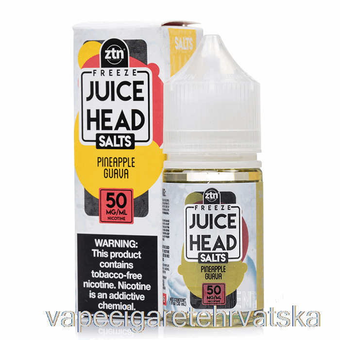 Vape Zamrzavanje Cigareta Ananas Guava - Sok Glava Soli - 30 Ml 50 Mg